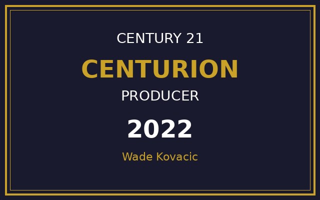 CENTURION Producer Award 2022 — Wade Kovacic
