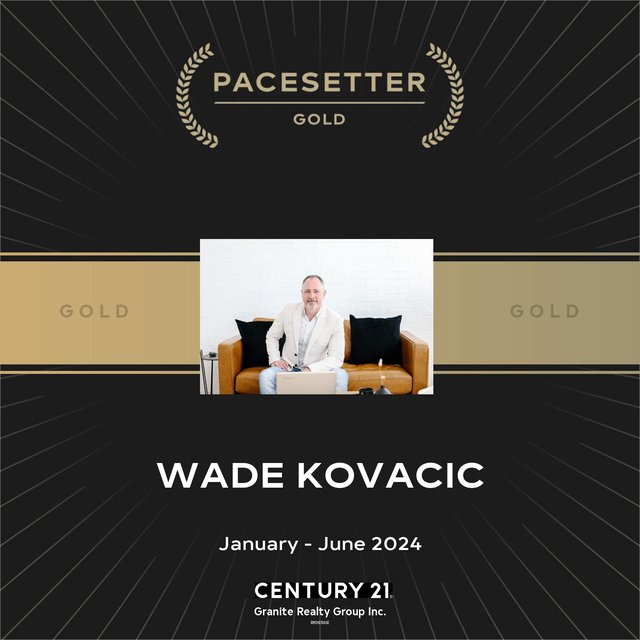 Pacesetter Gold Award January–June 2024 — Wade Kovacic